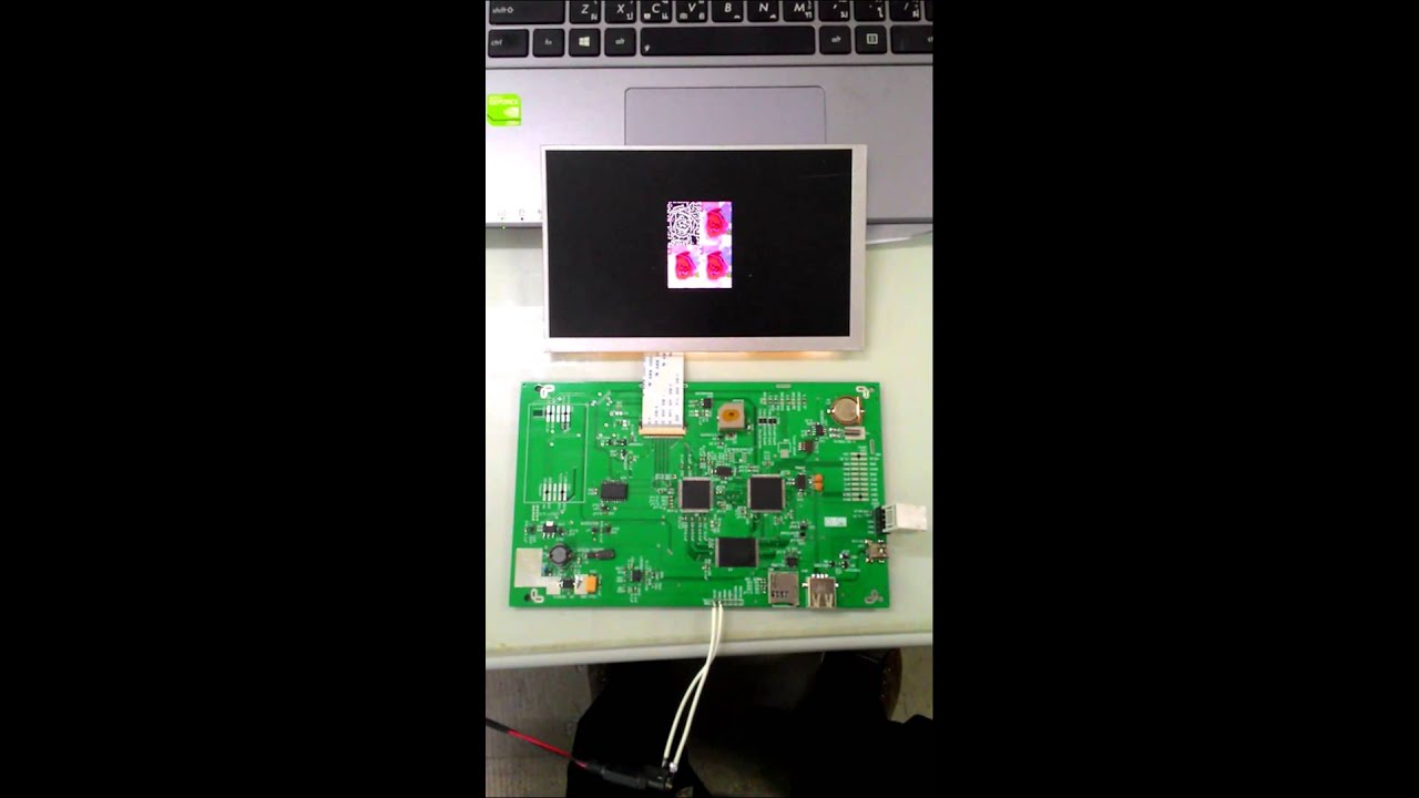 PIC32MZ + SSD1963 + MPLAB Harmony