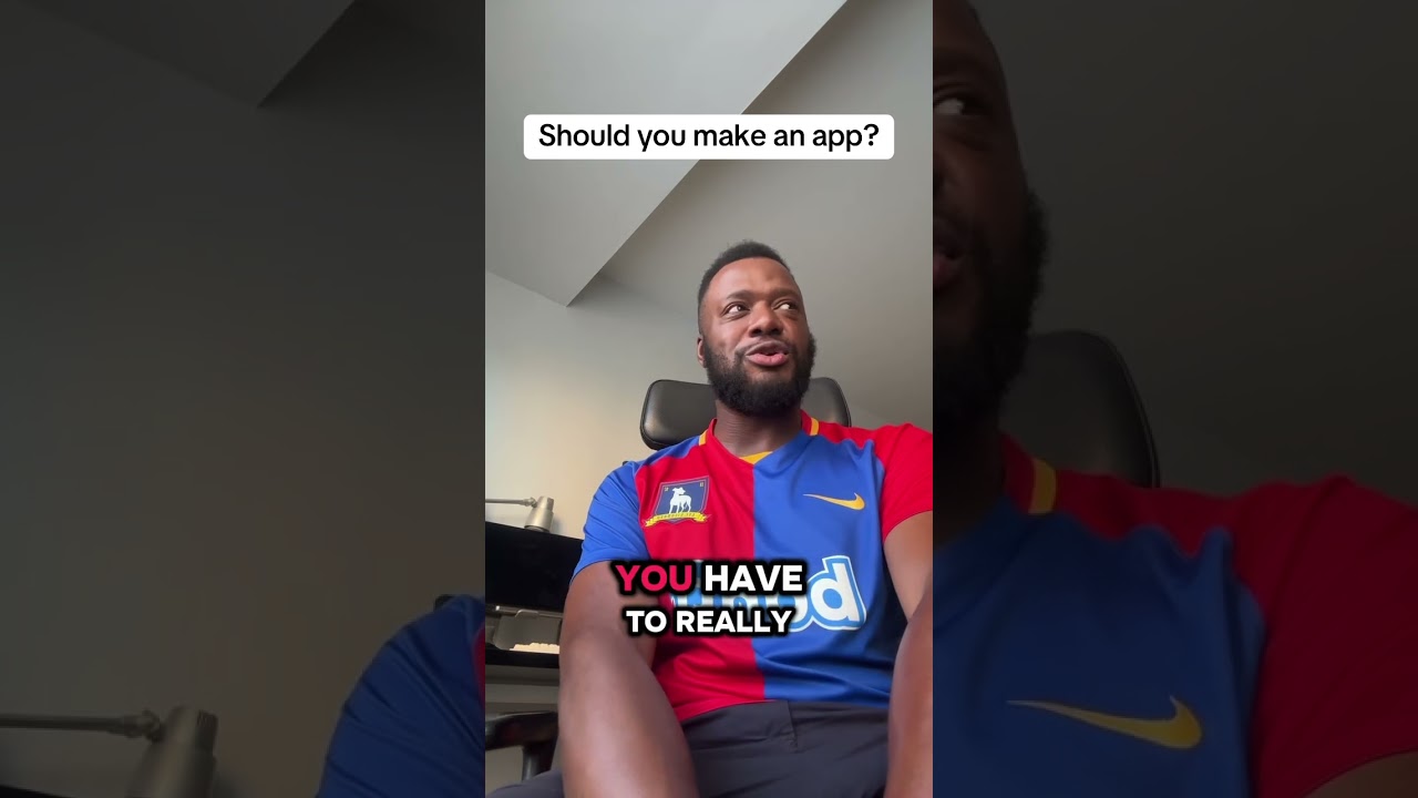Should you build an app? #buildinpublic