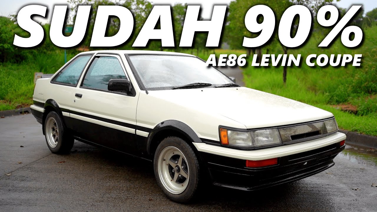 TOYOTA COROLLA LEVIN AE86 COUPE KAMI TERNYATA SEENAK INI !!