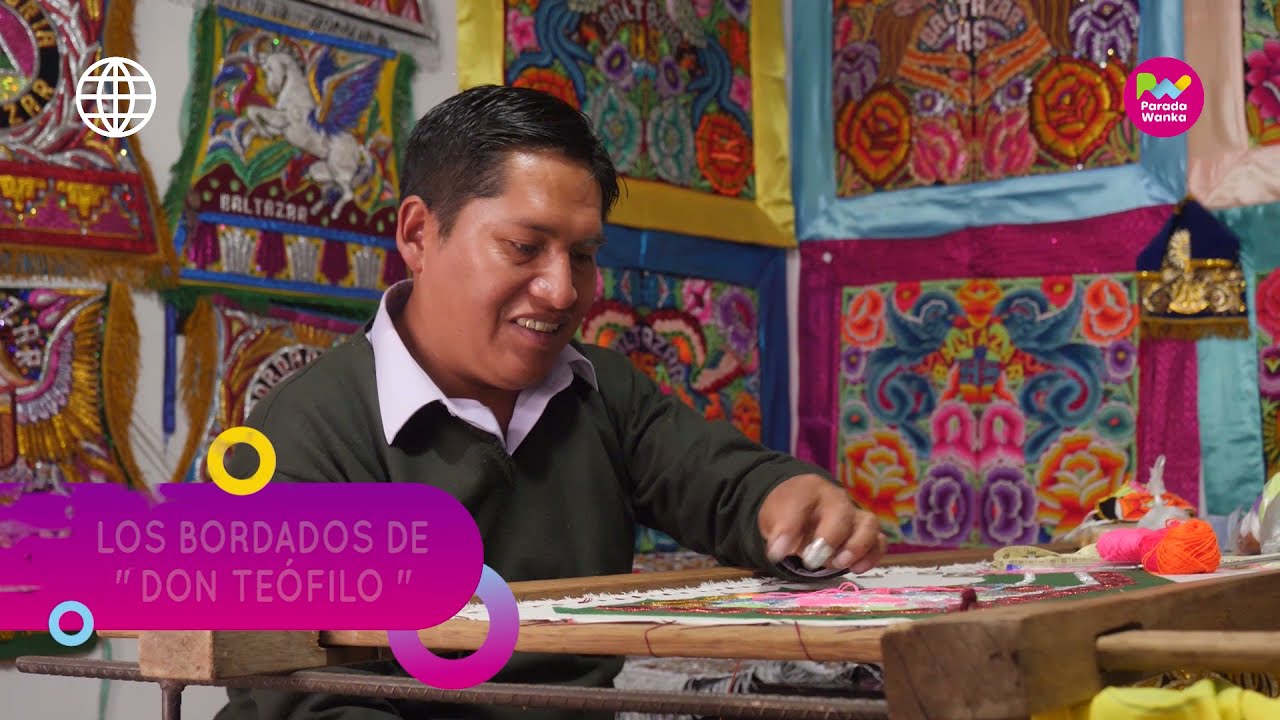 PARADA ARTÍSTICA - Taller de bordados de Teófilo Baltazar