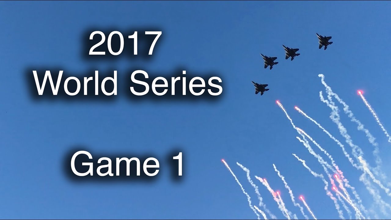 Мировая серия 2017 года — игра 1 на стадионе «Доджер»