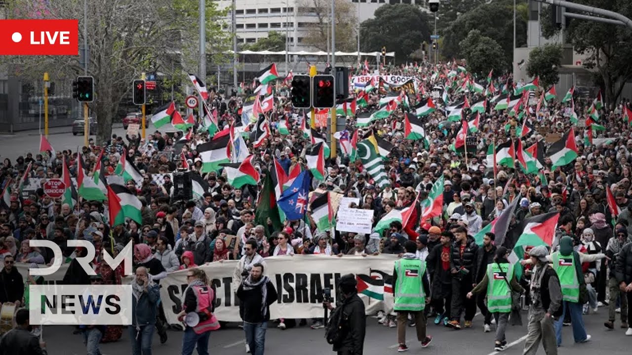 LIVE: Berlin Protest Against Gaza “Genocide” at Brandenburg Gate | AC1B