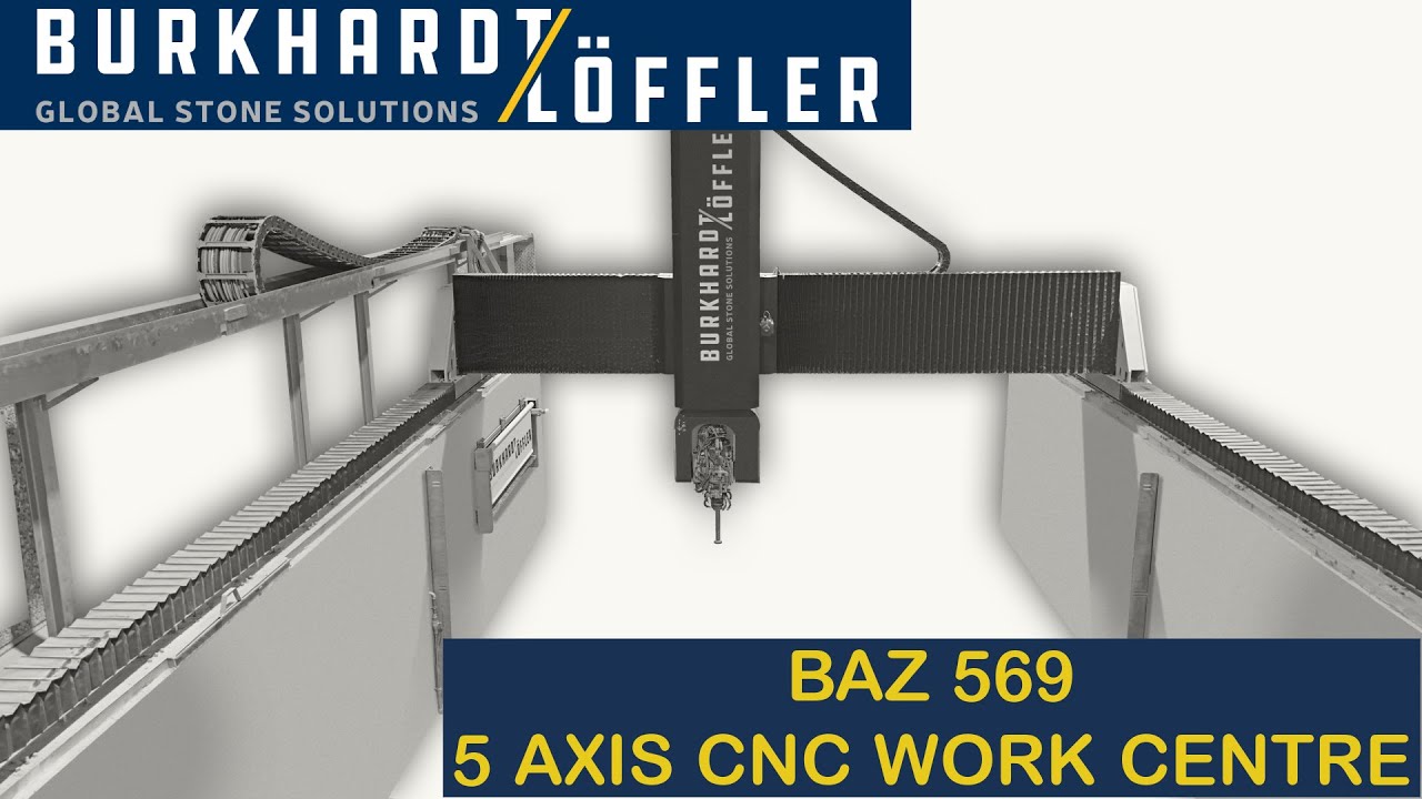BAZ 569 5 AXIS CNC WORK CENTER WITH 2.2m Z AXIS / 5 ACHS CNC BEARBEITUNGSZENTRUM MIT 2,2m Z ACHSE