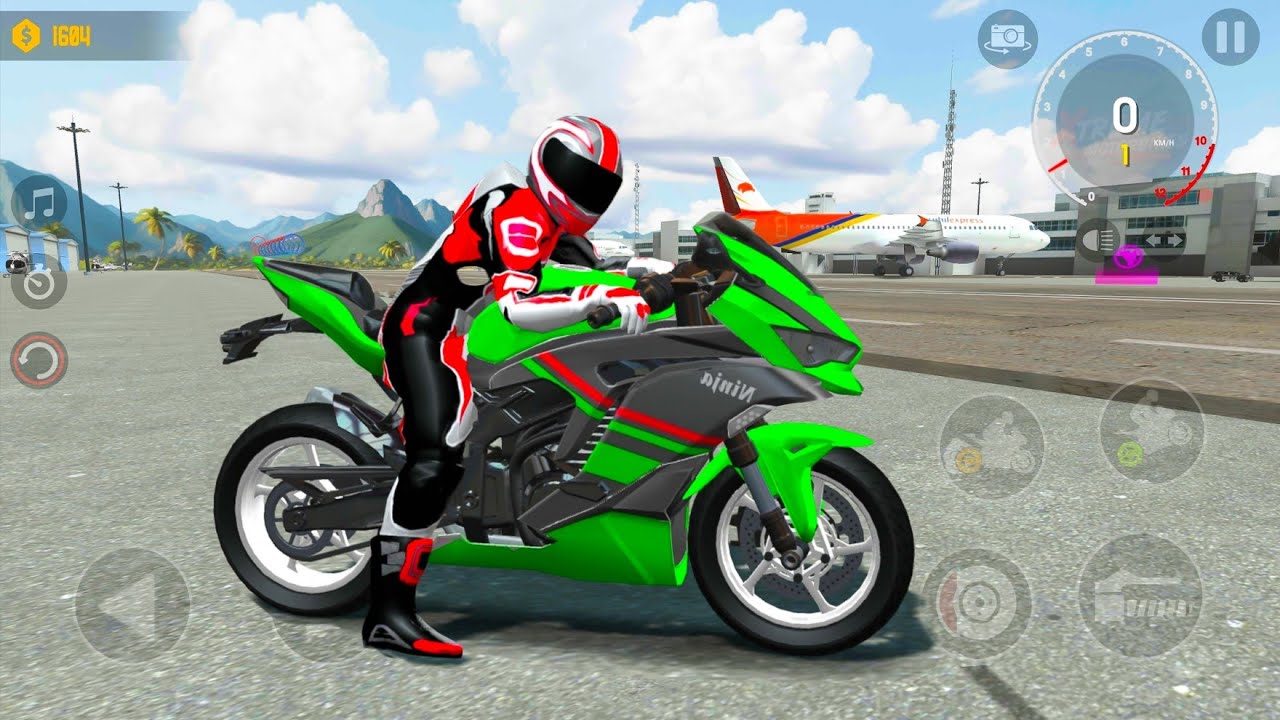 Xtreme Sports Motorbike One-Wheeling Stunts Police SUV Car Escaping Simulator - Android Gameplay.