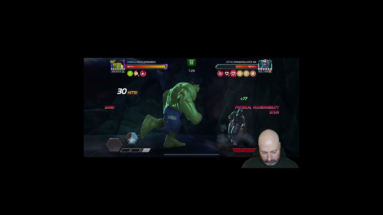Hulk Isn't Bothered By a Little Dust