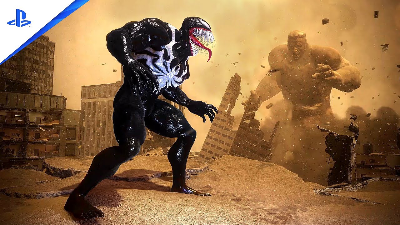 Marvel's Spider-Man 2 NG+ Peter's Lowenthal Venom vs The Sandman, What If? Full Battle
