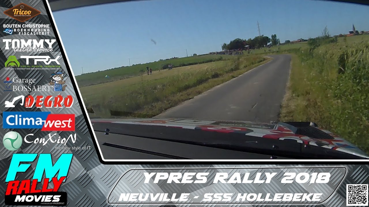 Ypres rally 2018 | ONBOARD | Neuville - SS5 Hollebeke [HD]