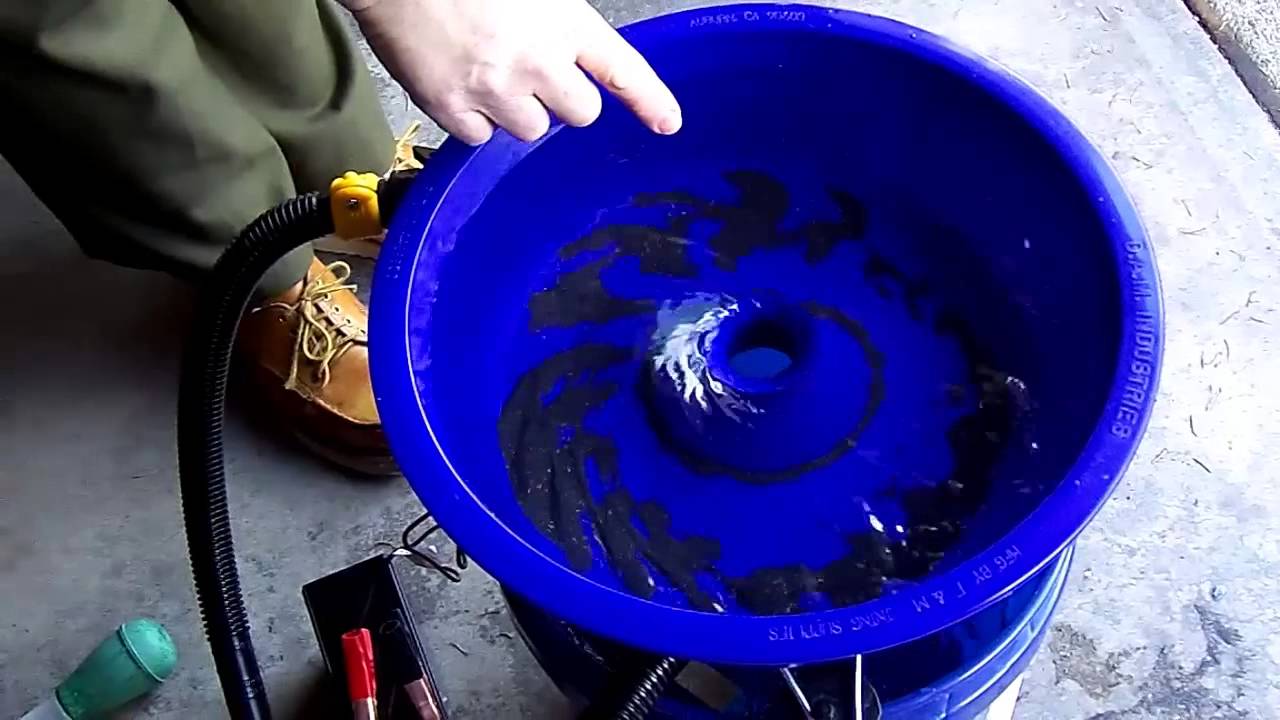 Blue Bowl Tutoral for processing of GOLD concentrates