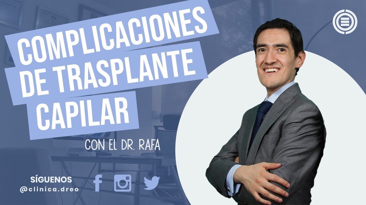 Complicaciones de trasplante de cabello.  - Aprendiendo con el Dr. Rafa 👨🏻‍⚕️