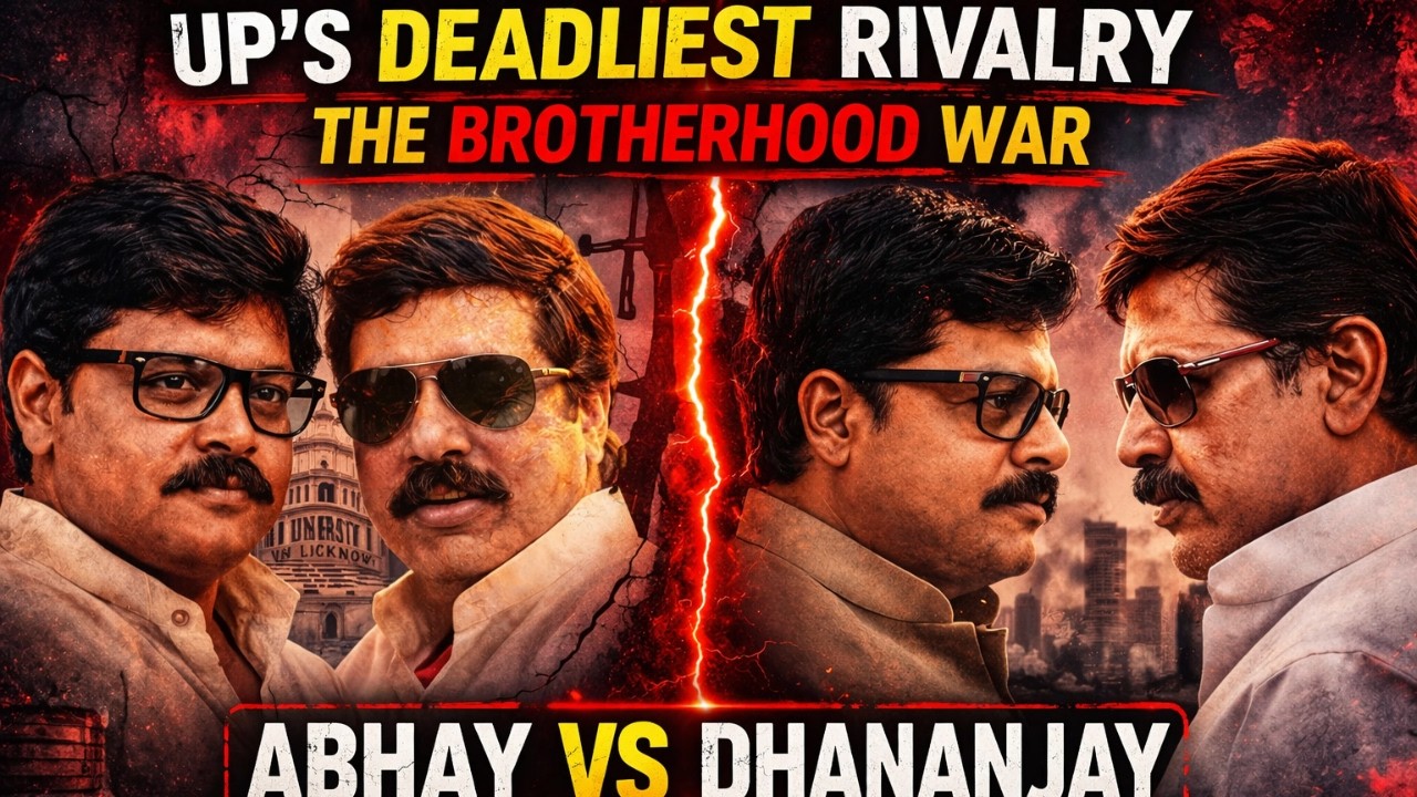 The Dark History of Lucknow University Politics | Dhananjay Singh Vs Abhay Singh | 5th Piller