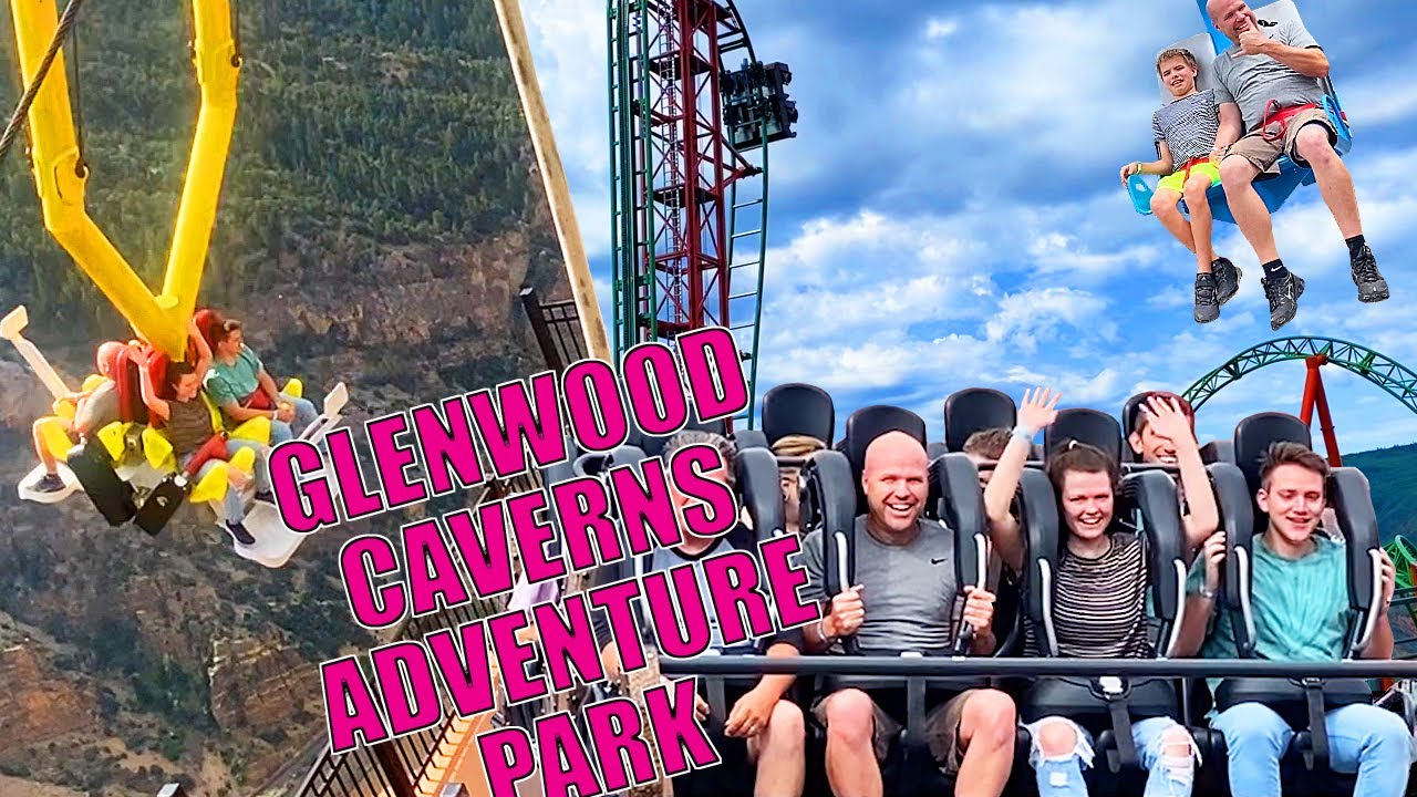 Riding Super Scary Roller Coasters! On The Top Of A Mountain! Over A Cliff!!