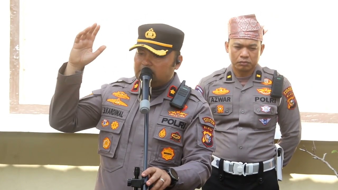 Dokumentasi Rohil | Pakai Knalpot Brong, Remaja Terjaring Razia Patroli Subuh Polsek Bangko 