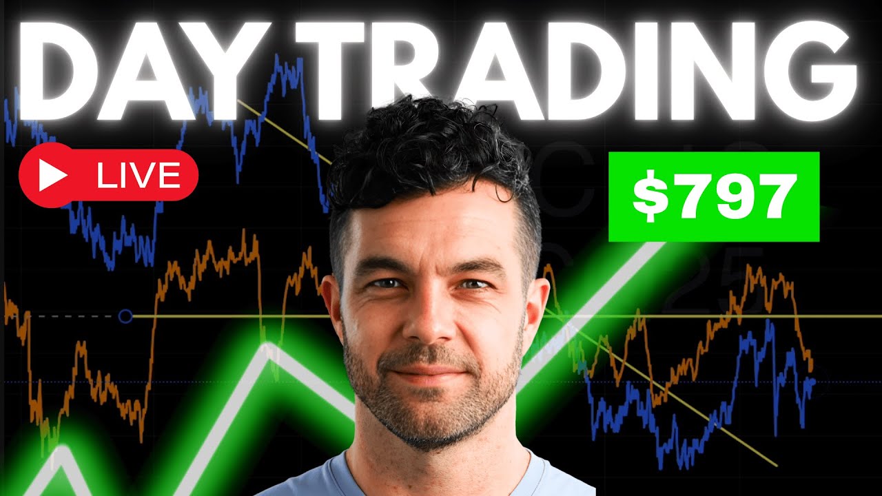 LIVE Day Trading Futures - Making $797 in 3 Minutes | 20-Minute Trader Strategy Revealed