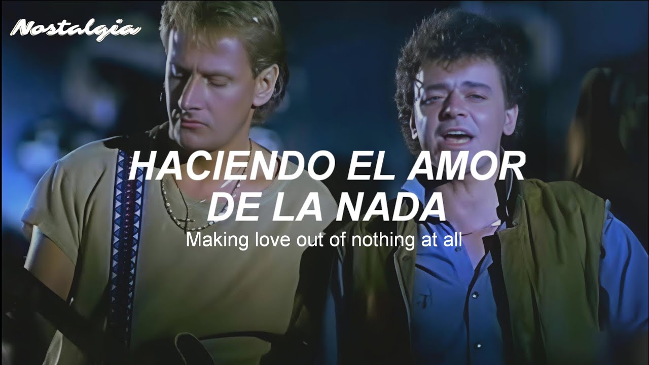 Air Supply - Making Love Out of Nothing at All (Sub. Espa&ntilde;ol + Lyrics)