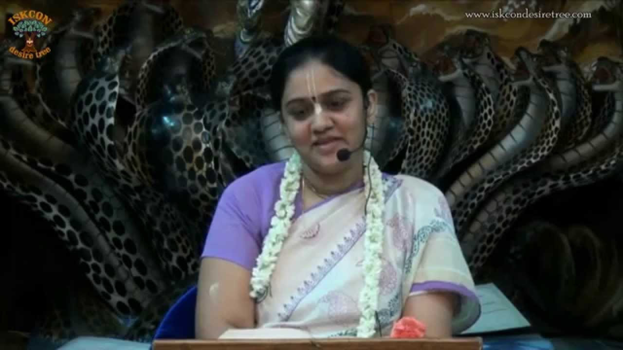 Kuntidevi Stuti 03 (Telugu) by HG Nitai Sevini Mataji at ISKCON VIZAG