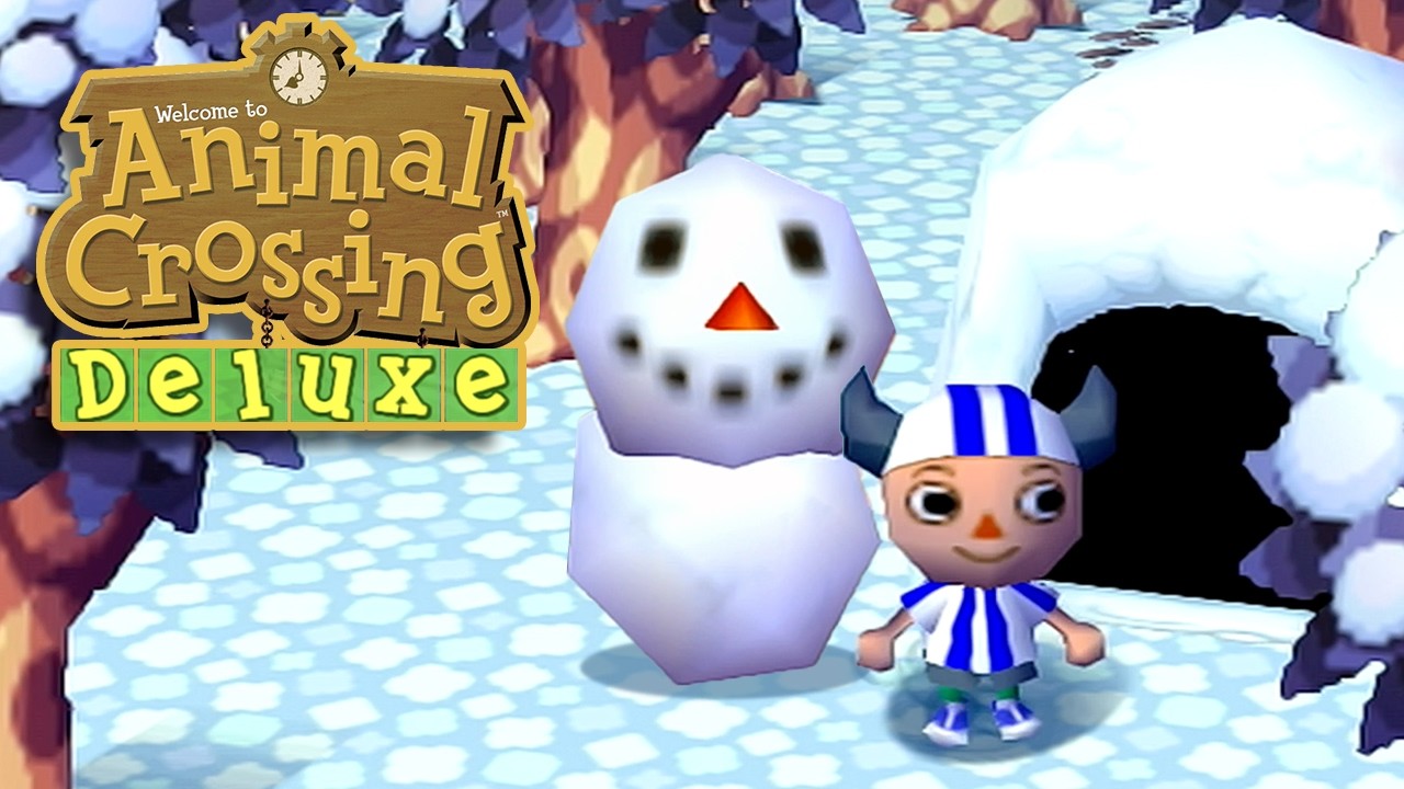 Lets VISIT an IGLOO in Animal Crossing Deluxe