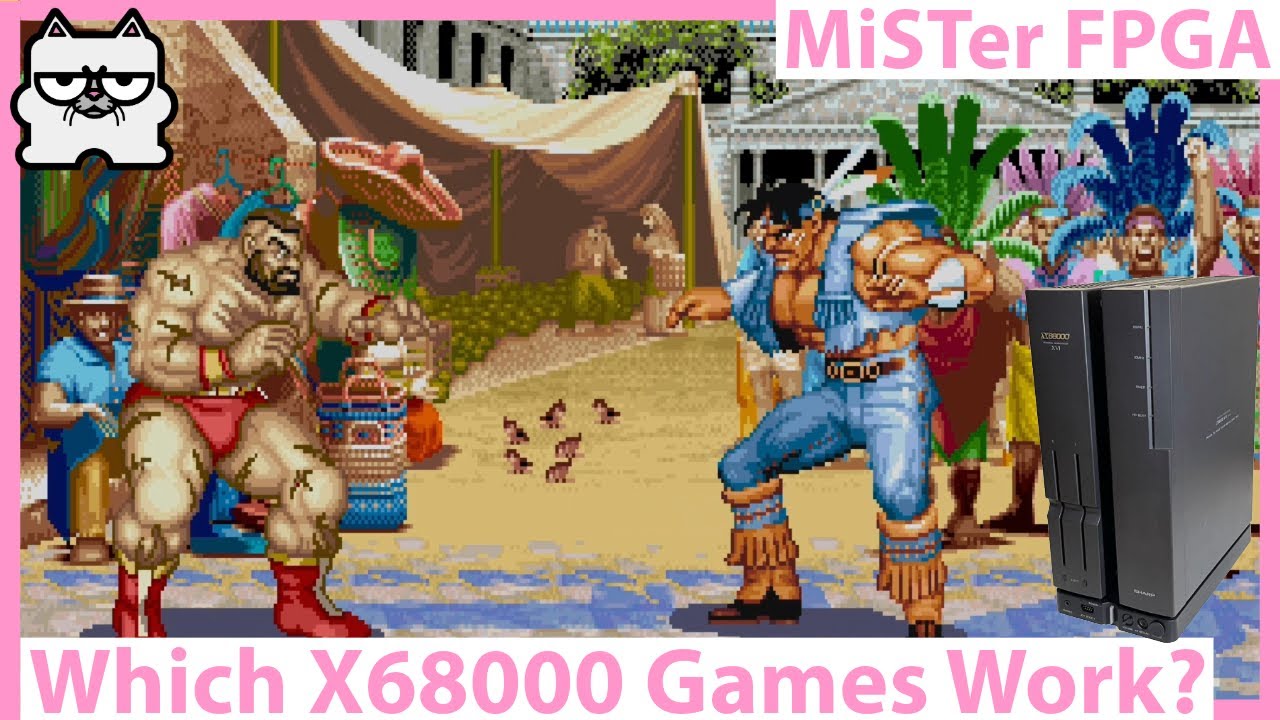 Testing the Updated MiSTer FPGA Sharp X68000 Core! What Games Work?
