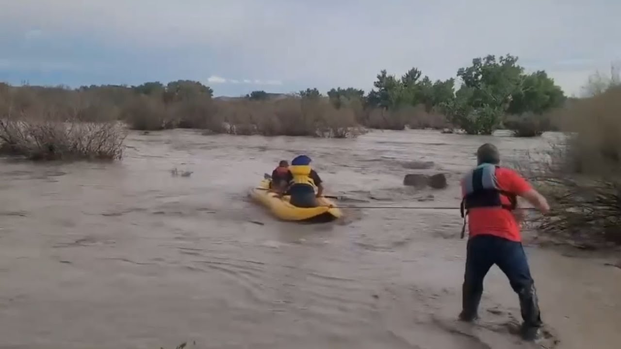 Man rescued from flash flood in Green River, Utah