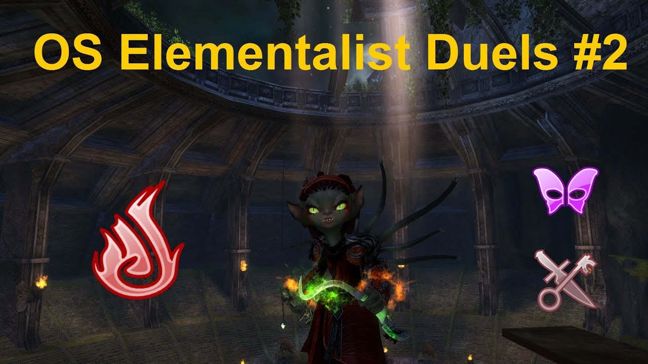 Guild Wars 2 - Elementalist WvW: OS Duels #2 vs Thief/Mesmer
