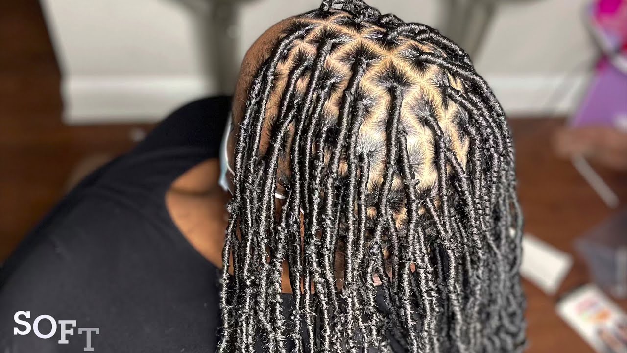 Soft locs tutorial | soft locs for beginners