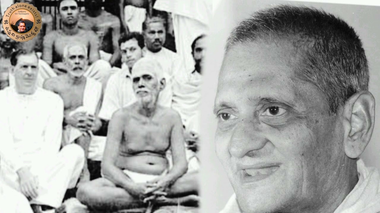 వ్యక్తి భావన నాశనం గురించి, ఒక భక్తుడికి భగవాన్ కి మధ్య జరిగిన సంభాషణను వివరించిన శ్రీ నాన్నగారు.