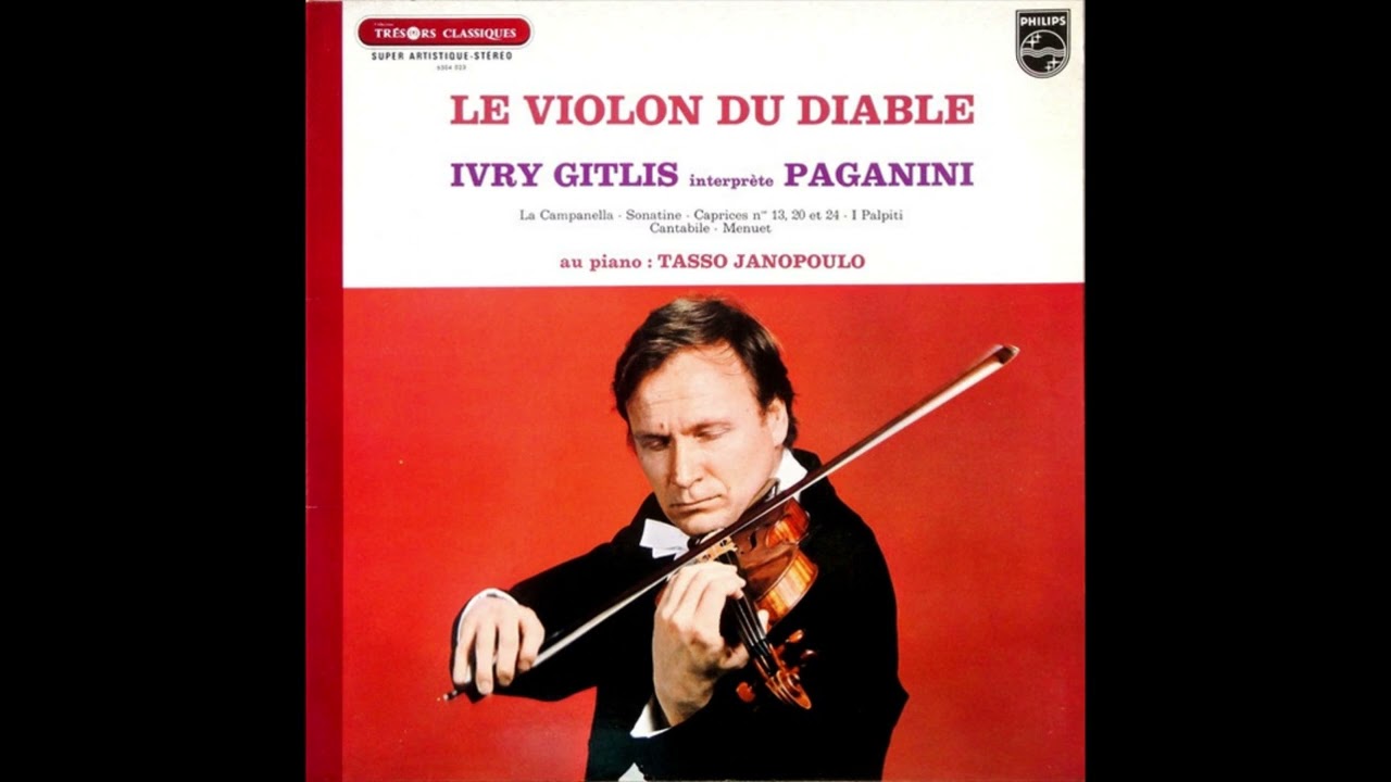 Ivry Gitlis joue Paganini - Le violon du diable