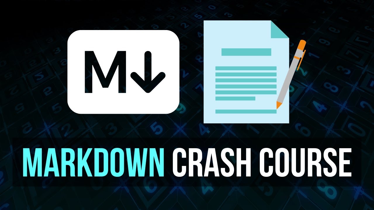 Markdown Crash Course - Beginner Tutorial