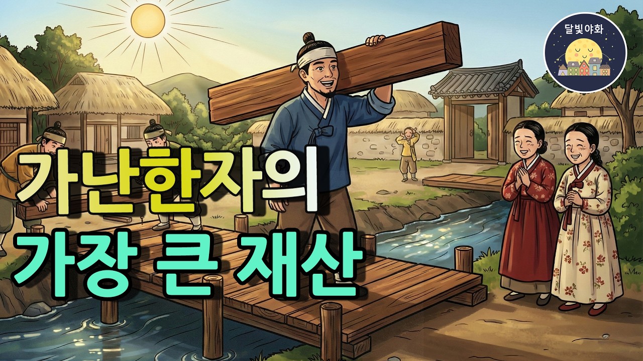 옹기장이의 억울한 사연 / 가난한 자의 가장 큰 재산 #달빛야화 #옛날이야기 #민담