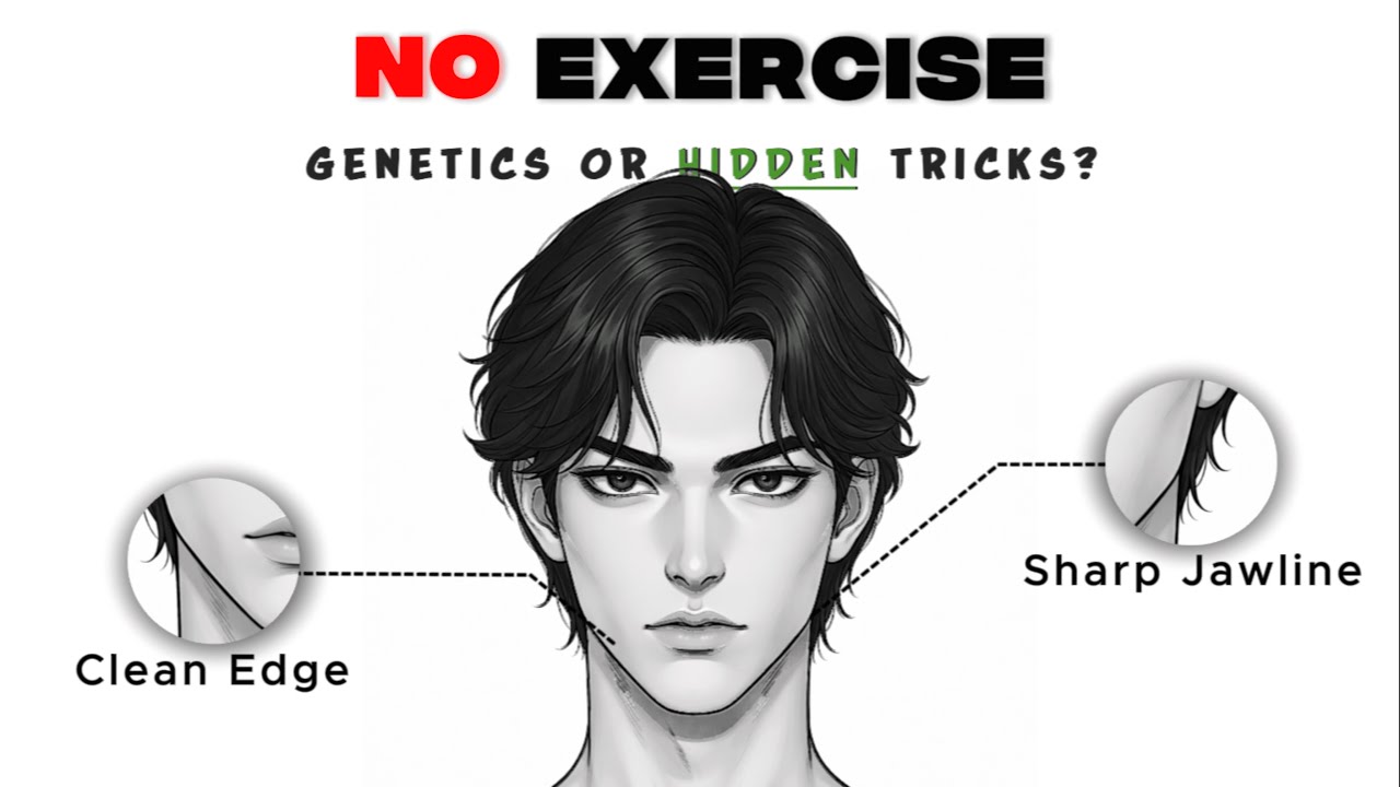 You Don’t Need Jaw Exercises: 3 Ways to Sharpen Your Jawline