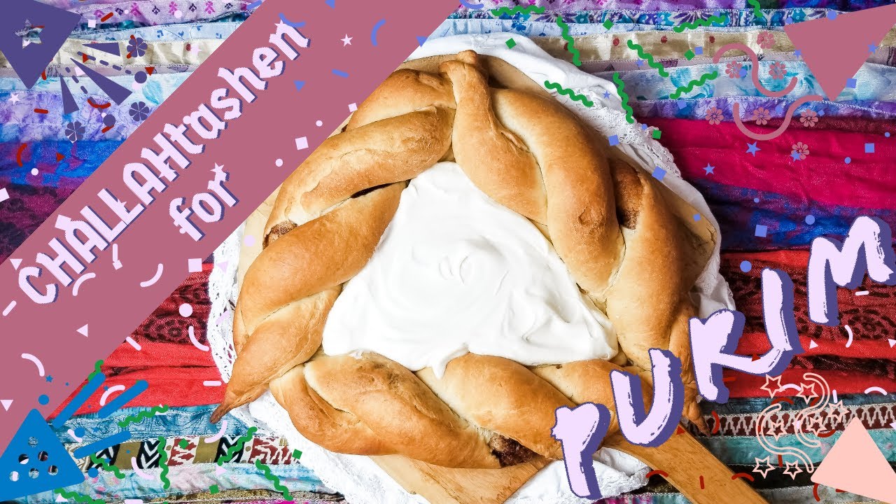 How to Make Challah Hamantaschen | Cinnamon Sugar Challahtashen for Purim w Cinnamon Roll Icing
