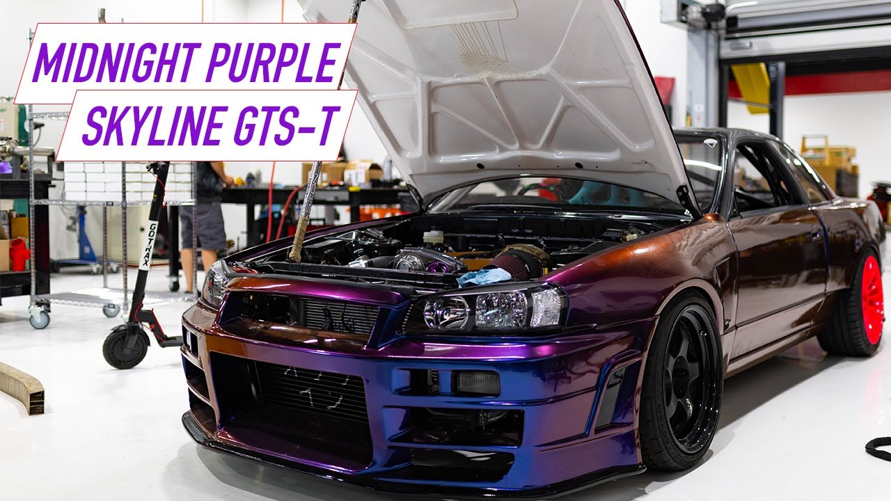 Building a DRIFT R32 SKYLINE in 9 minutes