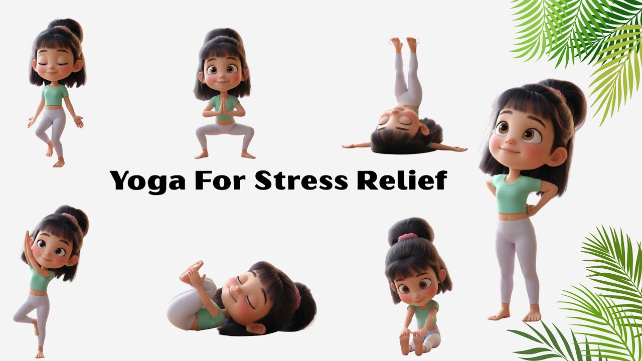 Complete Kids Yoga Routine for Stress Relief & Calm | Yoga For Children
