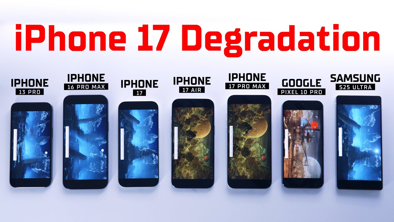 Performance Degradation of iPhone Air