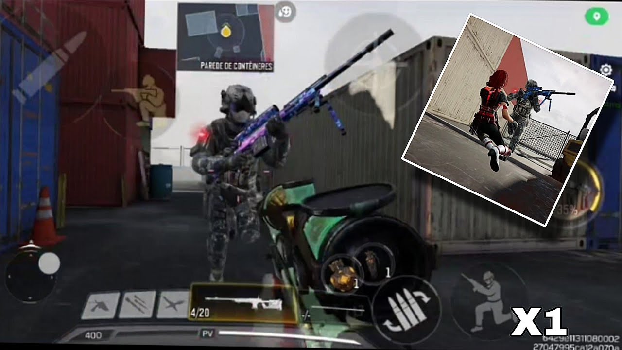 X1 de Sniper | Vs Danificada  | Call of Duty Mobile 