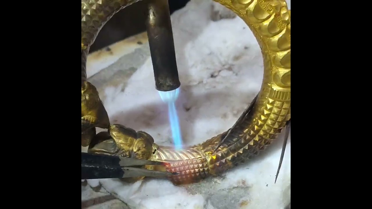 Gold Kada Design And Making Process || Gold Kade Ka Design Or Kese Banta Hai