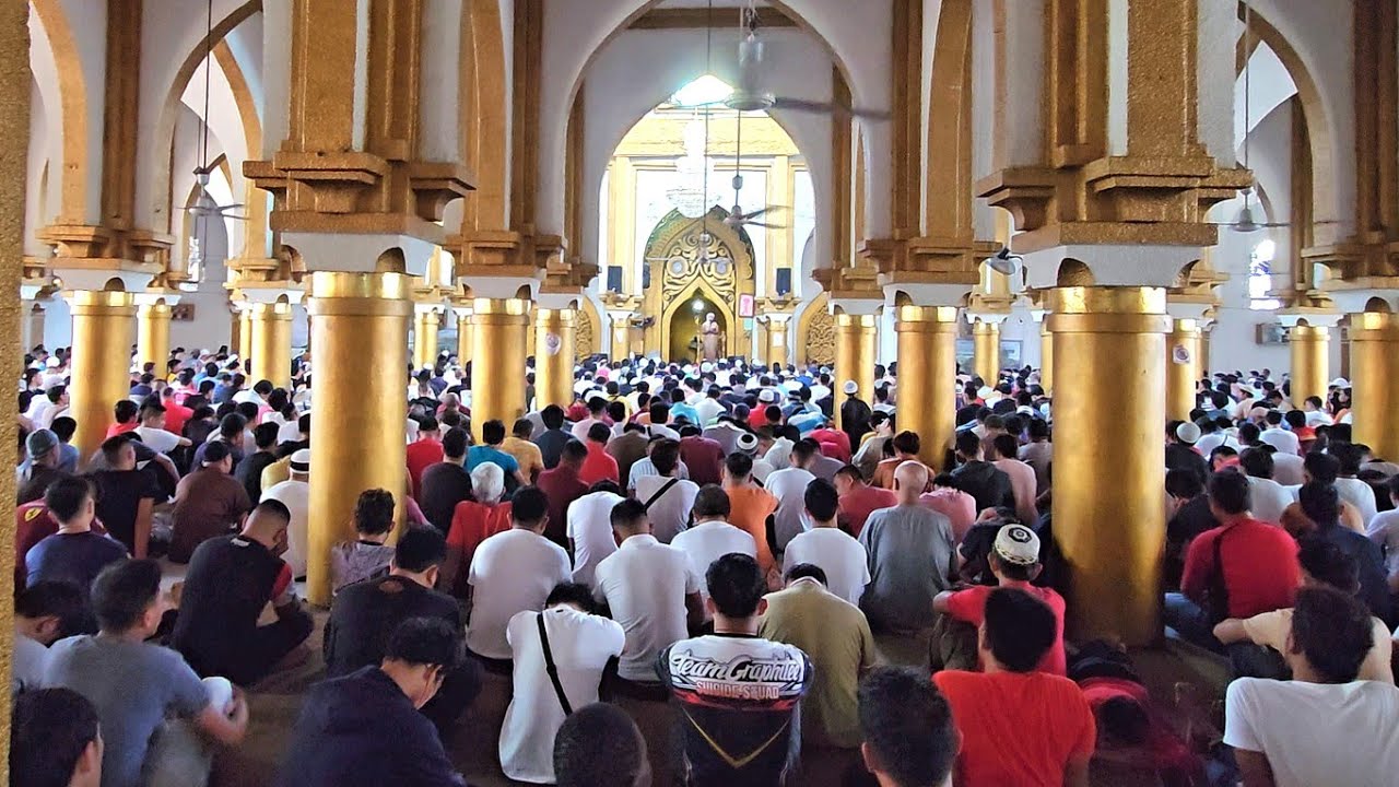 🇵🇭  30th Ramadan 2023 Juma prayer from Manila Golden Mosque 🇵🇭 Philippines