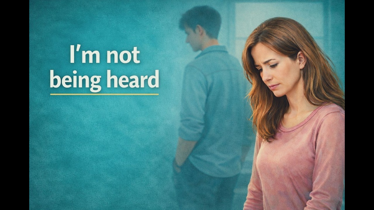Why Conversations With Them Feel One-Sided — and Why You Leave Feeling Unheard