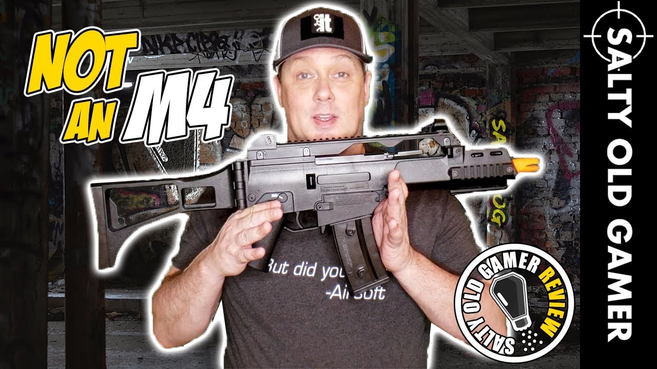 Обзор Umarex H&K G36C Competition | Обзор страйкбольного оружия SaltyOldGamer