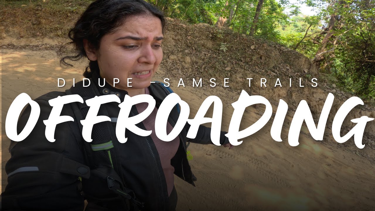 DIDUPE - SAMSE OFFROAD ADVENTURE 1/2 | R.E HIMALAYAN  #ridergirl #royalenfield #motovlog  #gopro