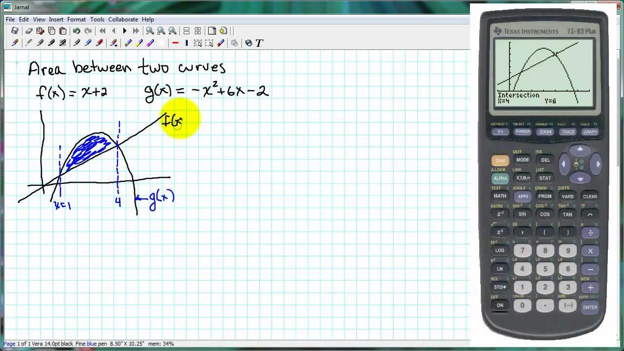 Area Between Two Curves