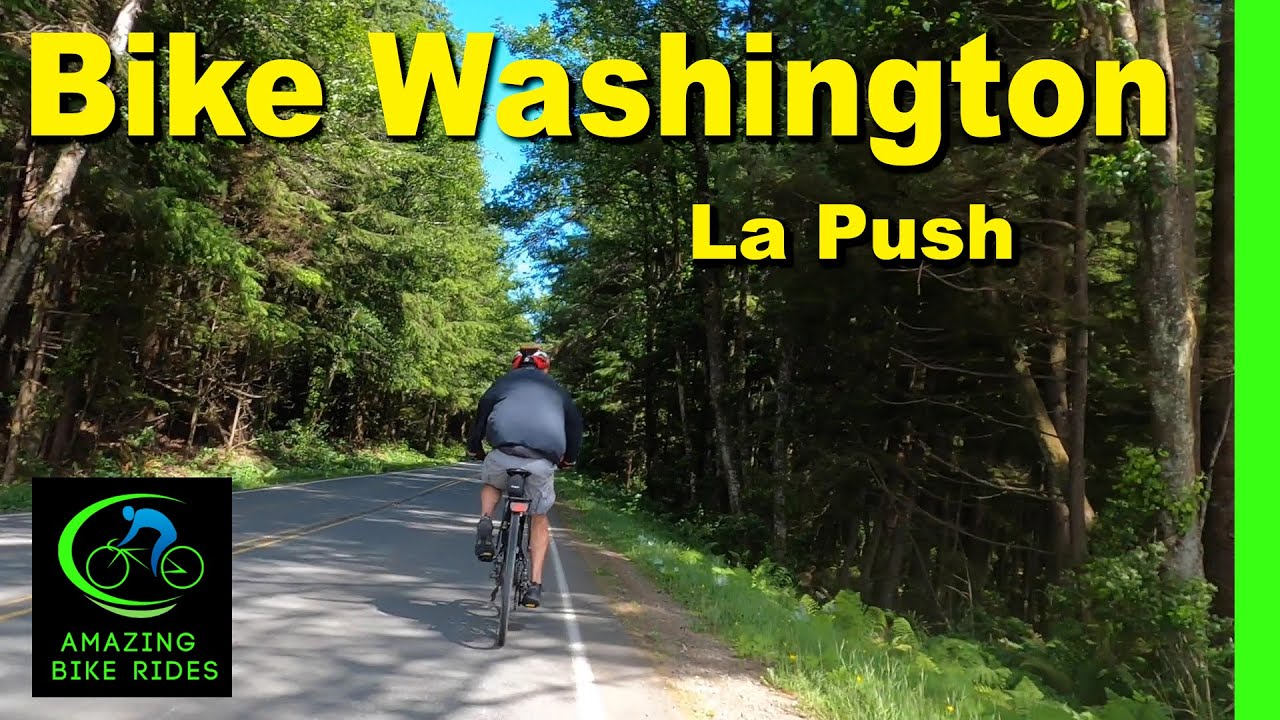 15 Minute Virtual Bike Ride | Olympic Peninsula | Washington State | Cycling Workout | Travel Video