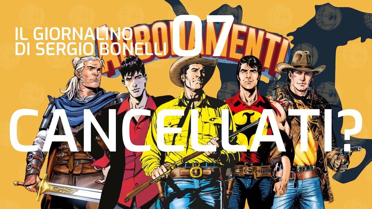 NON RICORDO BENISSIMO, MAGARI VOI SI | Il Giornalino Bonelli 07 | lucadeejay
