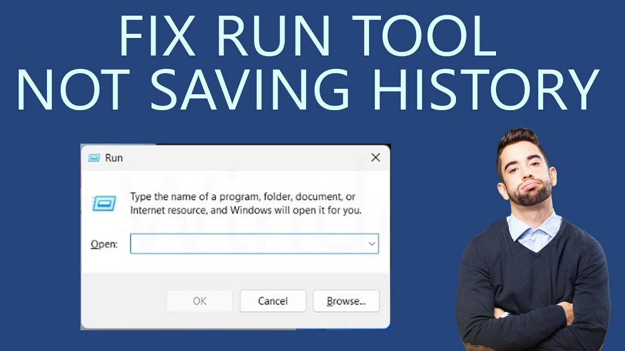 How to Fix Run command doesn't save history?