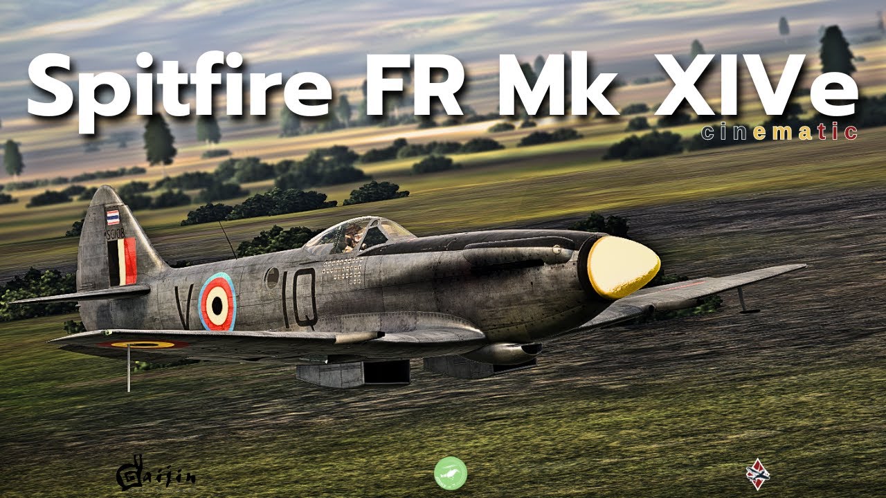 Spitfire FR MK XIVe | War Thunder Cinematic Thailand