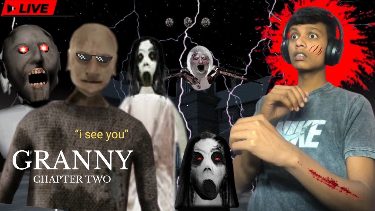 Granny Live Horror Gameplay #1 – #granny #shortsfeed #shorts #shortslive #horrorgame