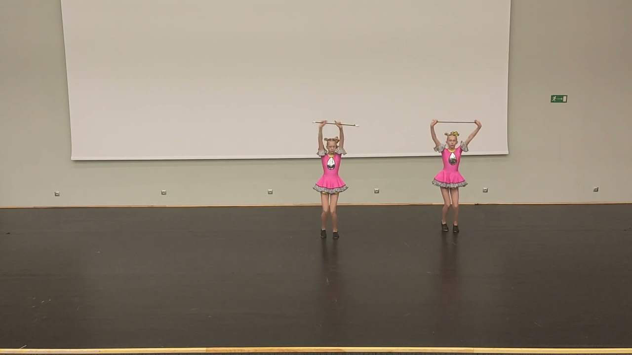 baton cadets duo/trio - Kalina Kaczmarek, Michalina Kaczmarek - FAME Łódź