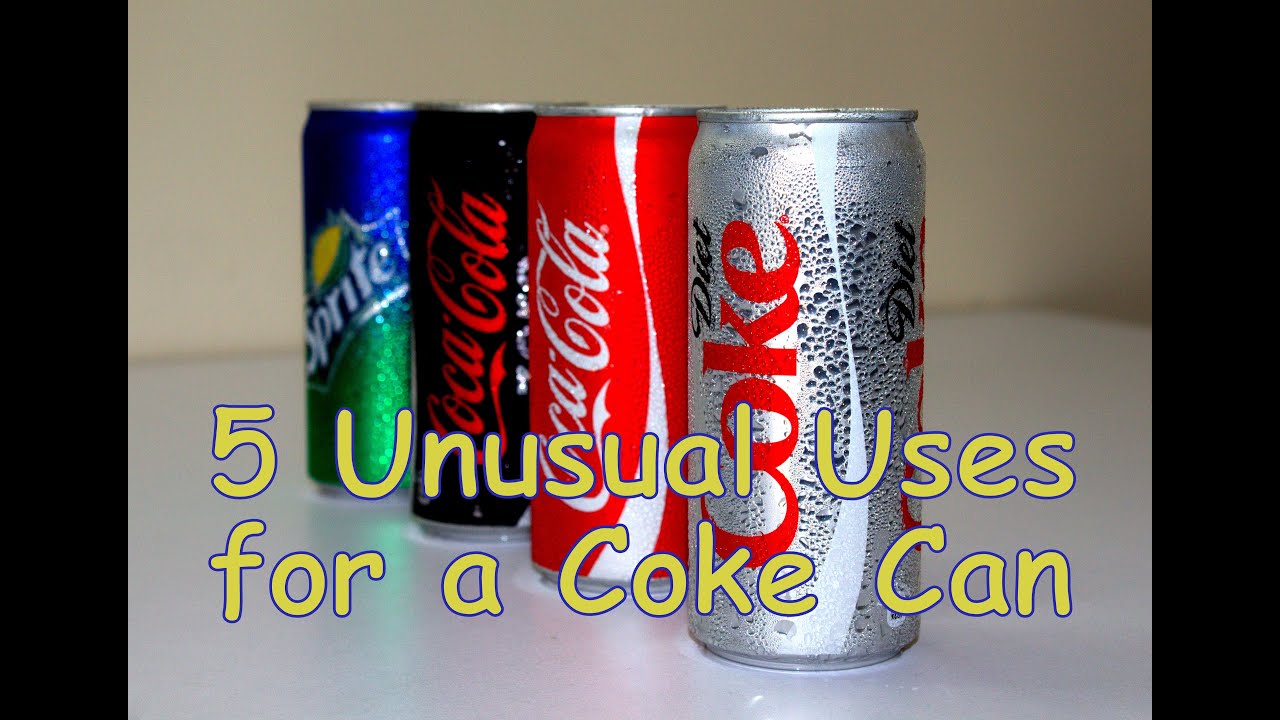 5 SIMPLE COKE CAN LIFE HACKS