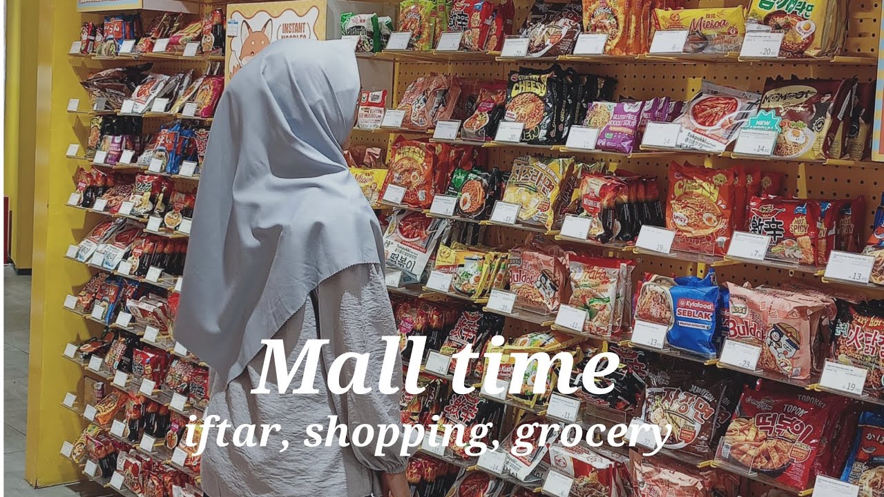 Mall edition | Buka puasa, shopping & grocery shopping stock bulan ramadhan 🌙✨