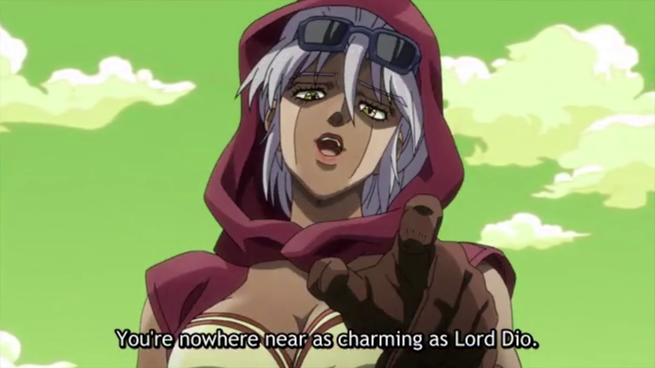JJBA Stardust crusaders: Mariah fancies Joseph Joestar - age gap love scene