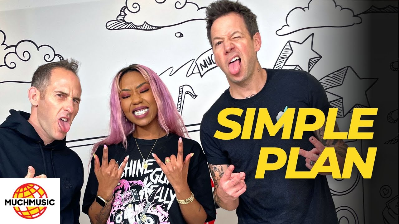 SIMPLE PLAN TALK MMVAS, MUSIC VIDEOS AND 'I'M JUST A KID' ON TIKTOK 🔥 | MUCHMUSIC